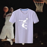 Men's Kobe Bryant Fresh Logo White Short Sleeve T-Shirt FengYun,baseball caps,new era cap wholesale,wholesale hats
